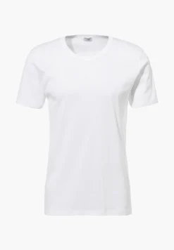 Homme Zimmerli Business ClassT-Shirt à manches courtes - white