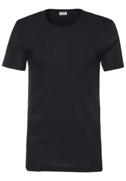 Homme Zimmerli Business ClassT-Shirt à manches courtes - black