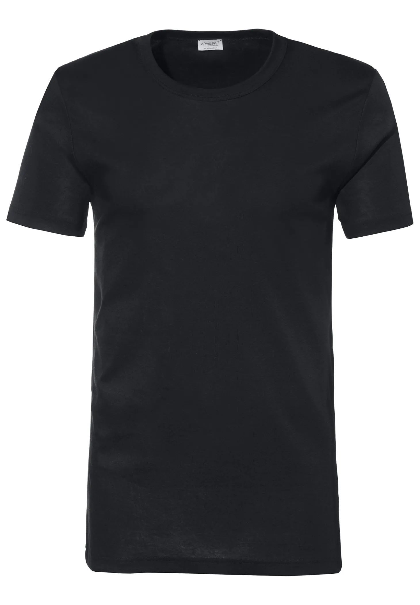 Homme Zimmerli Business ClassT-Shirt à manches courtes - black