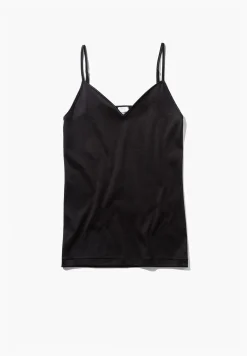 Femme Zimmerli Cotton de LuxeCaraco fines bretelles - black