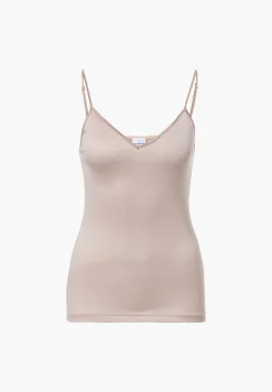 Femme Zimmerli Cotton de LuxeCaraco fines bretelles - cameo