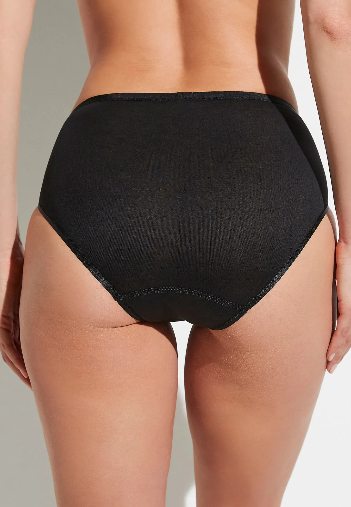 Femme Zimmerli Cotton de LuxeMaxi Briefs - black