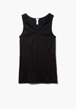 Femme Zimmerli Cotton de LuxeTop - black