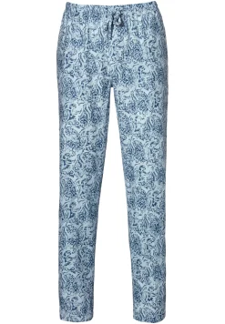Homme Zimmerli Cotton Sateen PrintPantalon - paisley blue