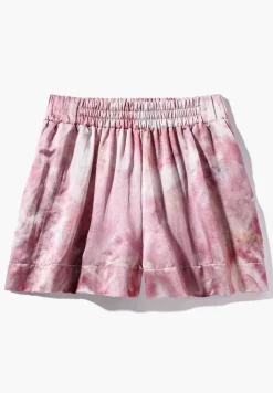 Femme Zimmerli Cotton/Silk PrintShorty - shades of marble