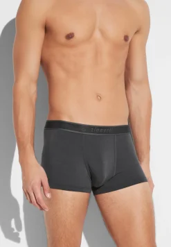Homme Zimmerli Cozy ComfortBoxer Trunk - raven
