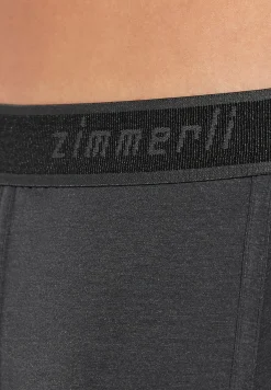Homme Zimmerli Cozy ComfortBoxer Trunk - raven