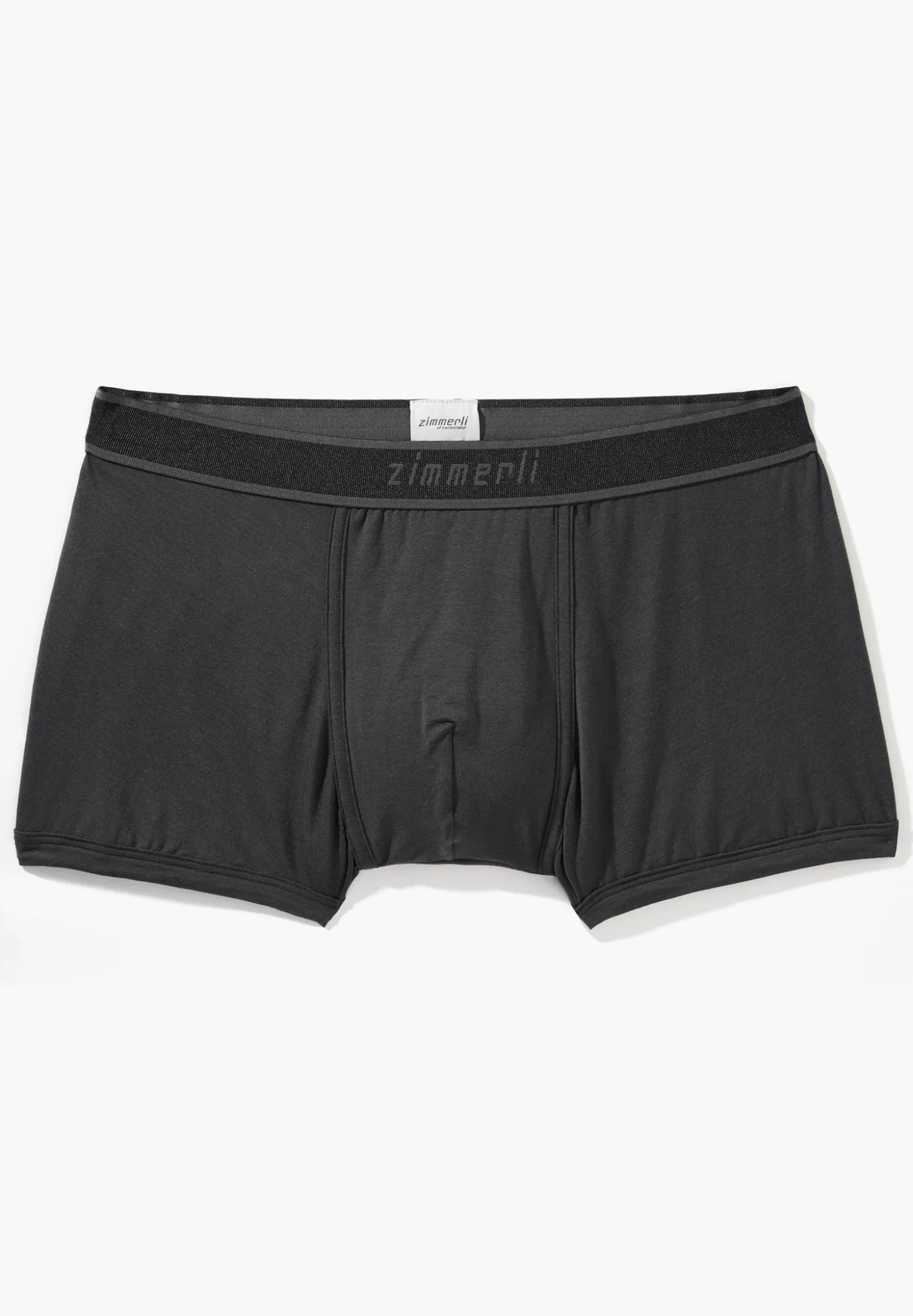 Homme Zimmerli Cozy ComfortBoxer Trunk - raven