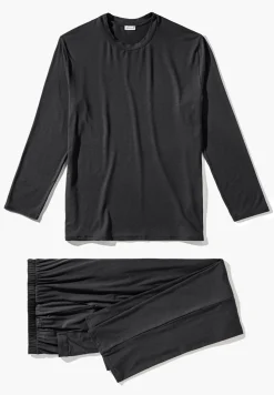 Homme Zimmerli Cozy ComfortPyjama longues - raven