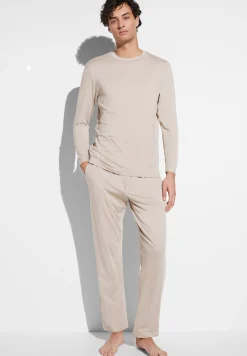 Homme Zimmerli Cozy ComfortPyjama longues - travertin