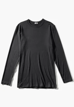 Homme Zimmerli Cozy ComfortT-Shirt à manches longues - raven