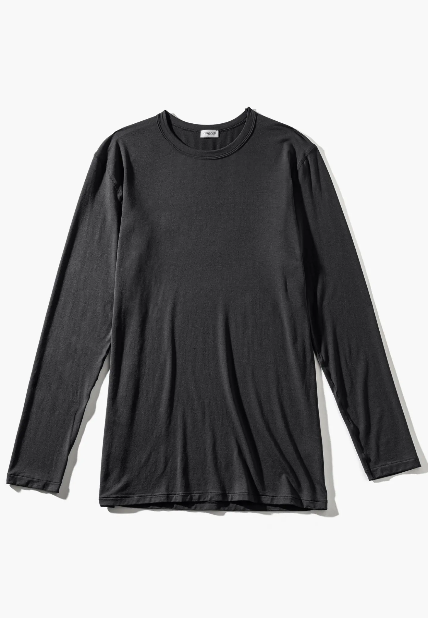 Homme Zimmerli Cozy ComfortT-Shirt à manches longues - raven