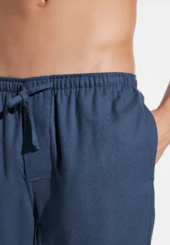 Homme Zimmerli Cozy FlannelPantalon - navy