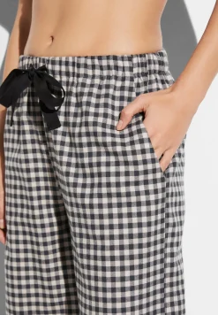Femme Zimmerli Cozy FlannelPantalon - oat check