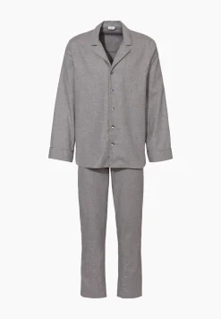 Homme Zimmerli Cozy FlannelPyjama lang - grau