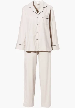 Femme Zimmerli Cozy FlannelPyjama longues - oat