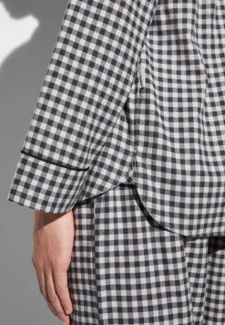 Homme Zimmerli Cozy FlannelPyjama longues - oat check