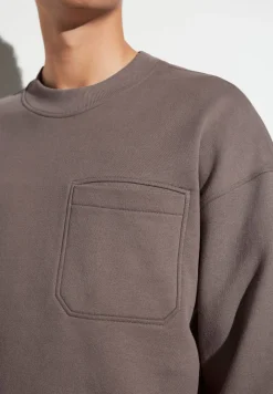 Homme Zimmerli Cozy LoungePull-over - teak wood