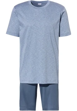 Homme Zimmerli FilodiscoziaPyjama court - blue