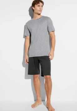 Homme Zimmerli FilodiscoziaPyjama court - espresso
