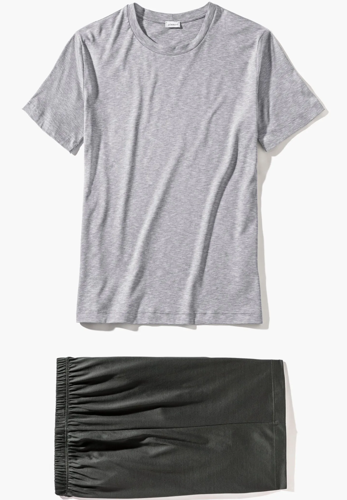 Homme Zimmerli FilodiscoziaPyjama court - espresso