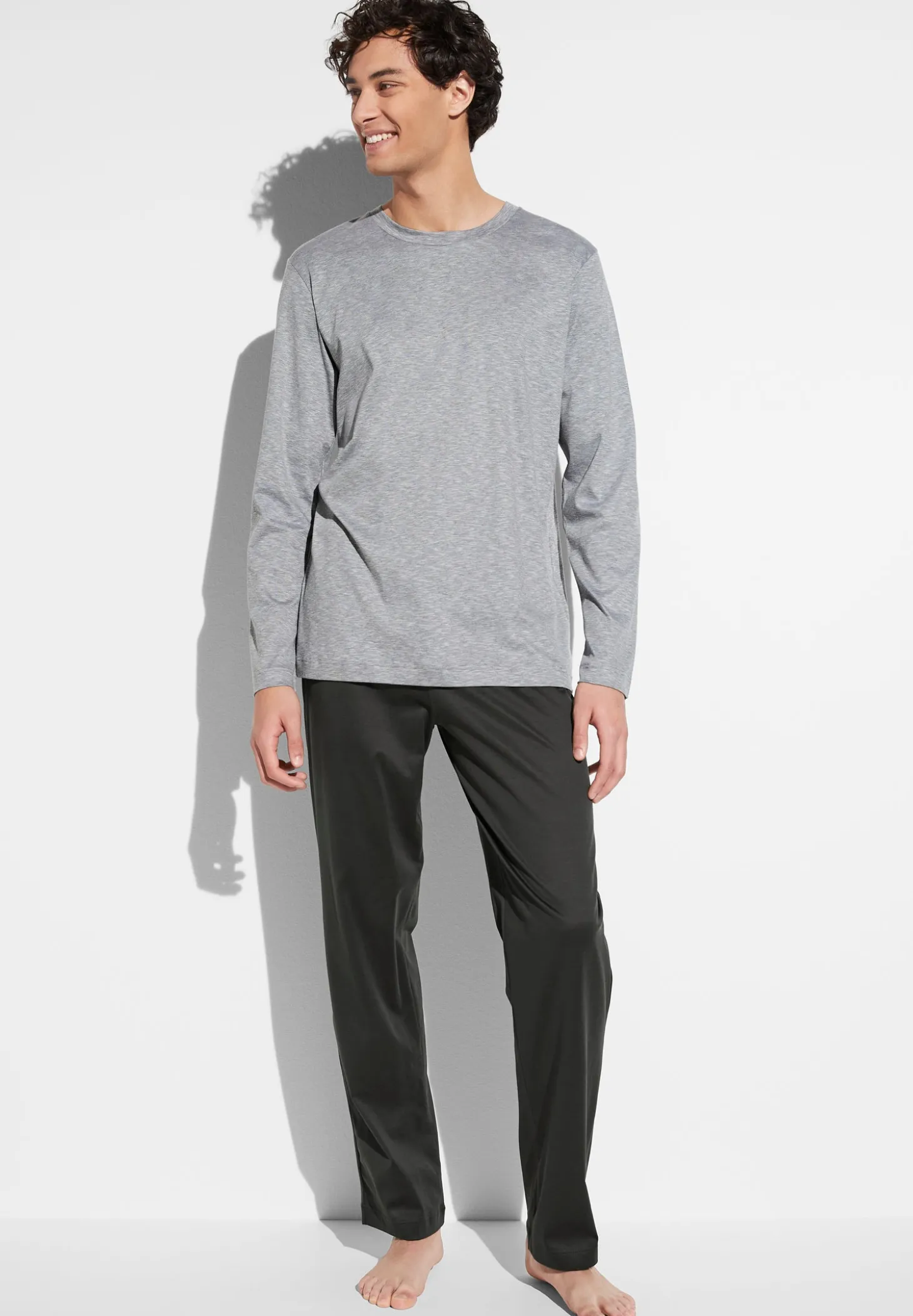 Homme Zimmerli FilodiscoziaPyjama longues - espresso