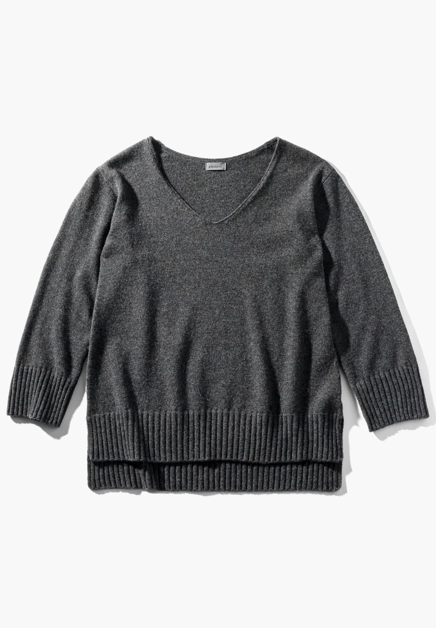 Femme Zimmerli Luxury CashmerePull-over - anthrazit