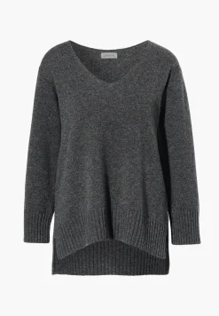 Femme Zimmerli Luxury CashmerePull-over - anthrazit