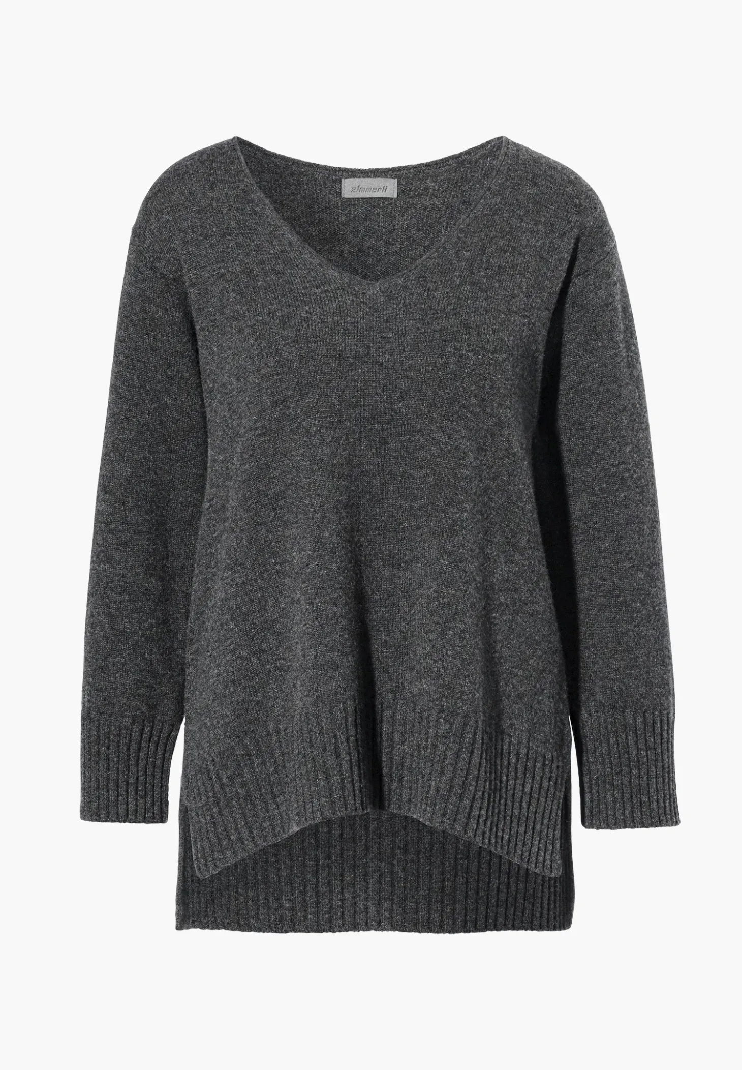 Femme Zimmerli Luxury CashmerePull-over - anthrazit