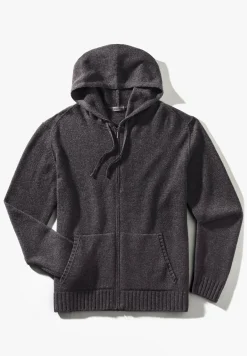 Homme Zimmerli Luxury CashmereVeston - anthrazit