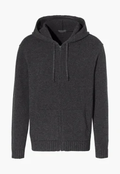 Homme Zimmerli Luxury CashmereVeston - anthrazit