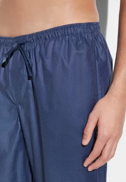 Homme Zimmerli Luxury JacquardHose lang - dark blue