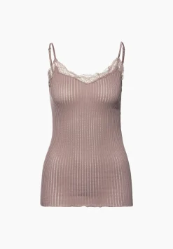 Femme Zimmerli Maude PrivéCaraco fines bretelles - mauve