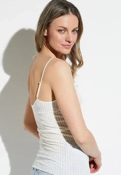Femme Zimmerli Maude PrivéCaraco fines bretelles - écru