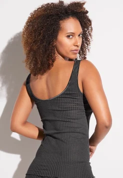Femme Zimmerli Maude PrivéTop - graphite grey