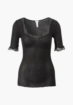 Femme Zimmerli Maude PrivéT-Shirt à manches courtes - black