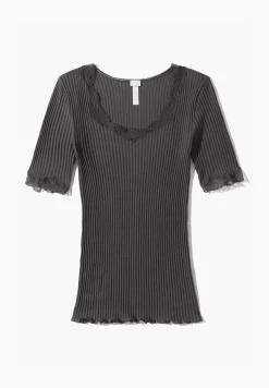Femme Zimmerli Maude PrivéT-Shirt à manches courtes - graphite grey