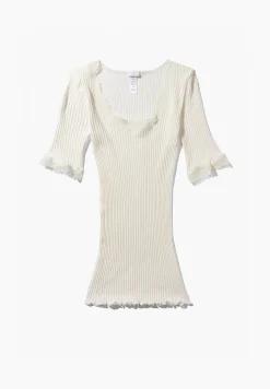 Femme Zimmerli Maude PrivéT-Shirt à manches courtes - écru