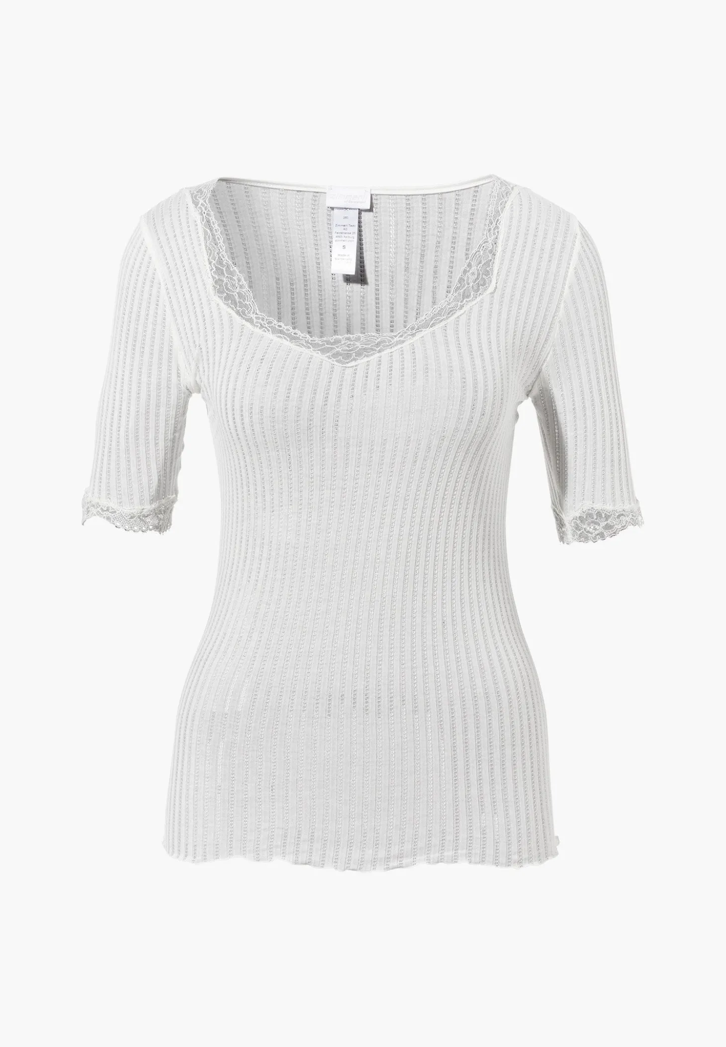Femme Zimmerli Maude PrivéT-Shirt à manches courtes - écru