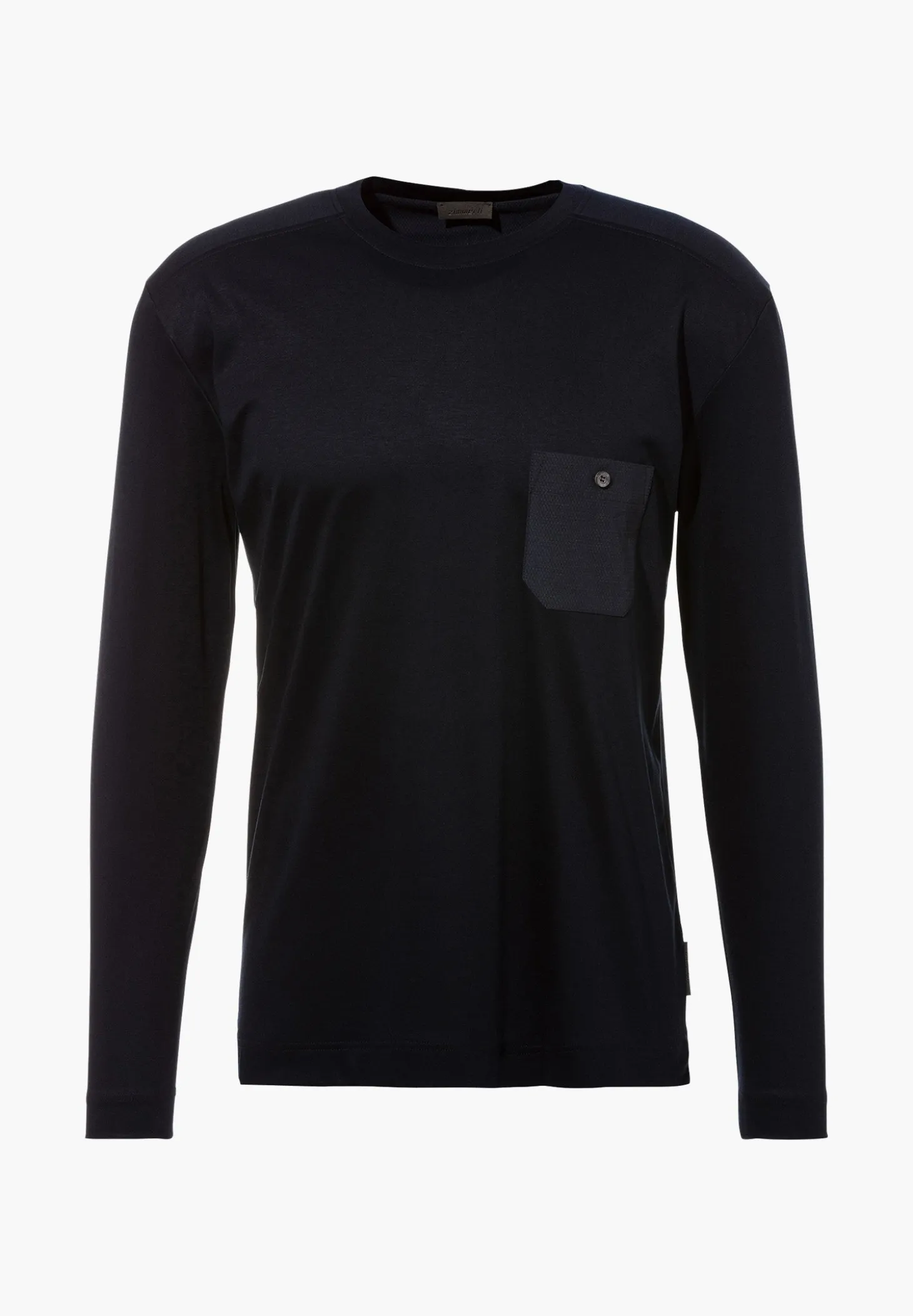 Homme Zimmerli Modern LoungeT-Shirt à manches longues - midnight