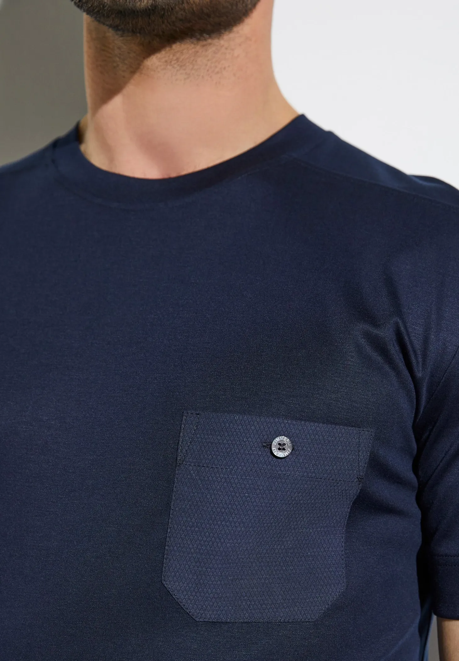 Homme Zimmerli Modern LoungeT-Shirt à manches courtes - midnight