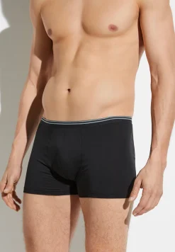 Homme Zimmerli Pure ComfortBoxer Trunk - black
