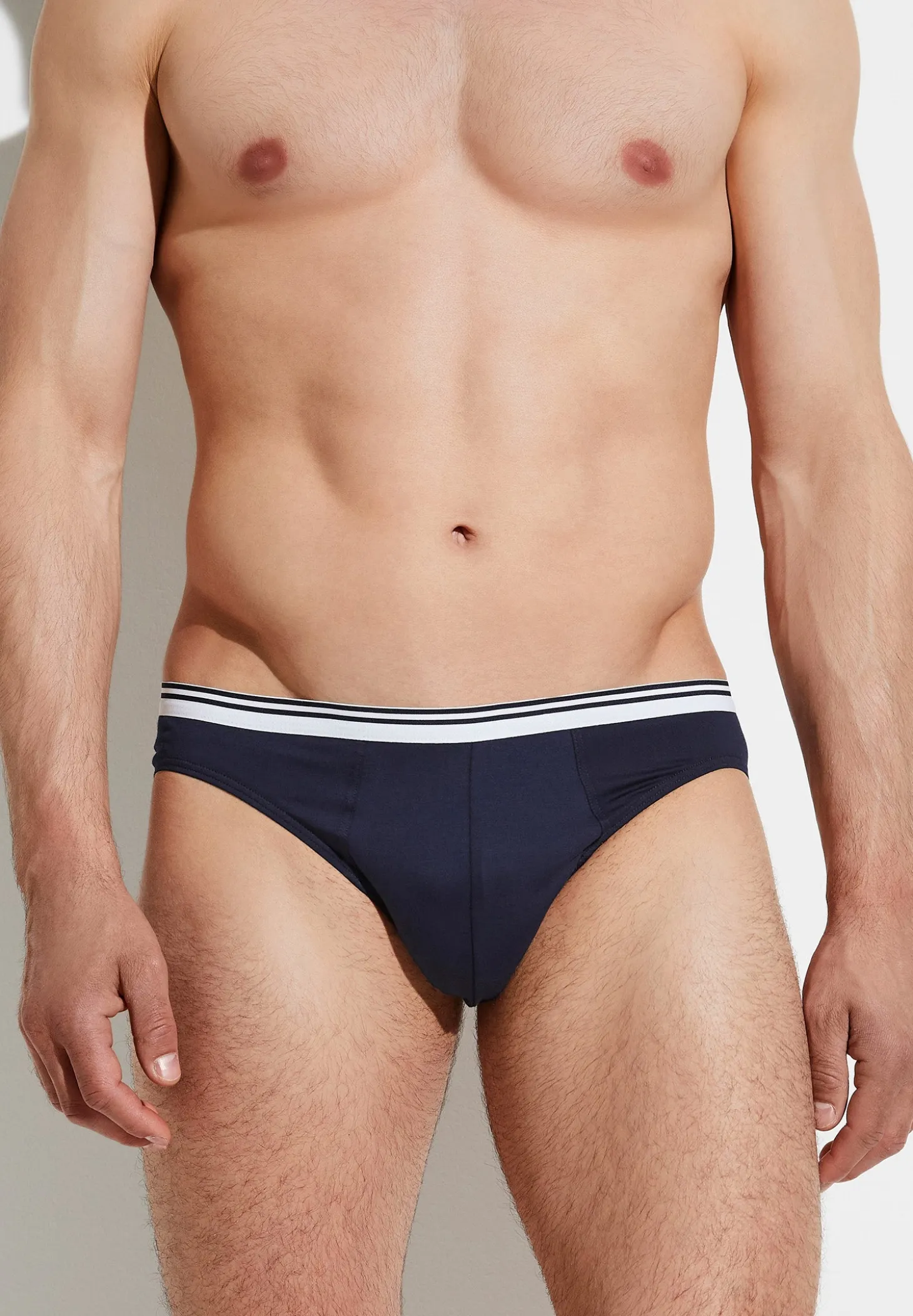 Homme Zimmerli Pure ComfortSlip - navy