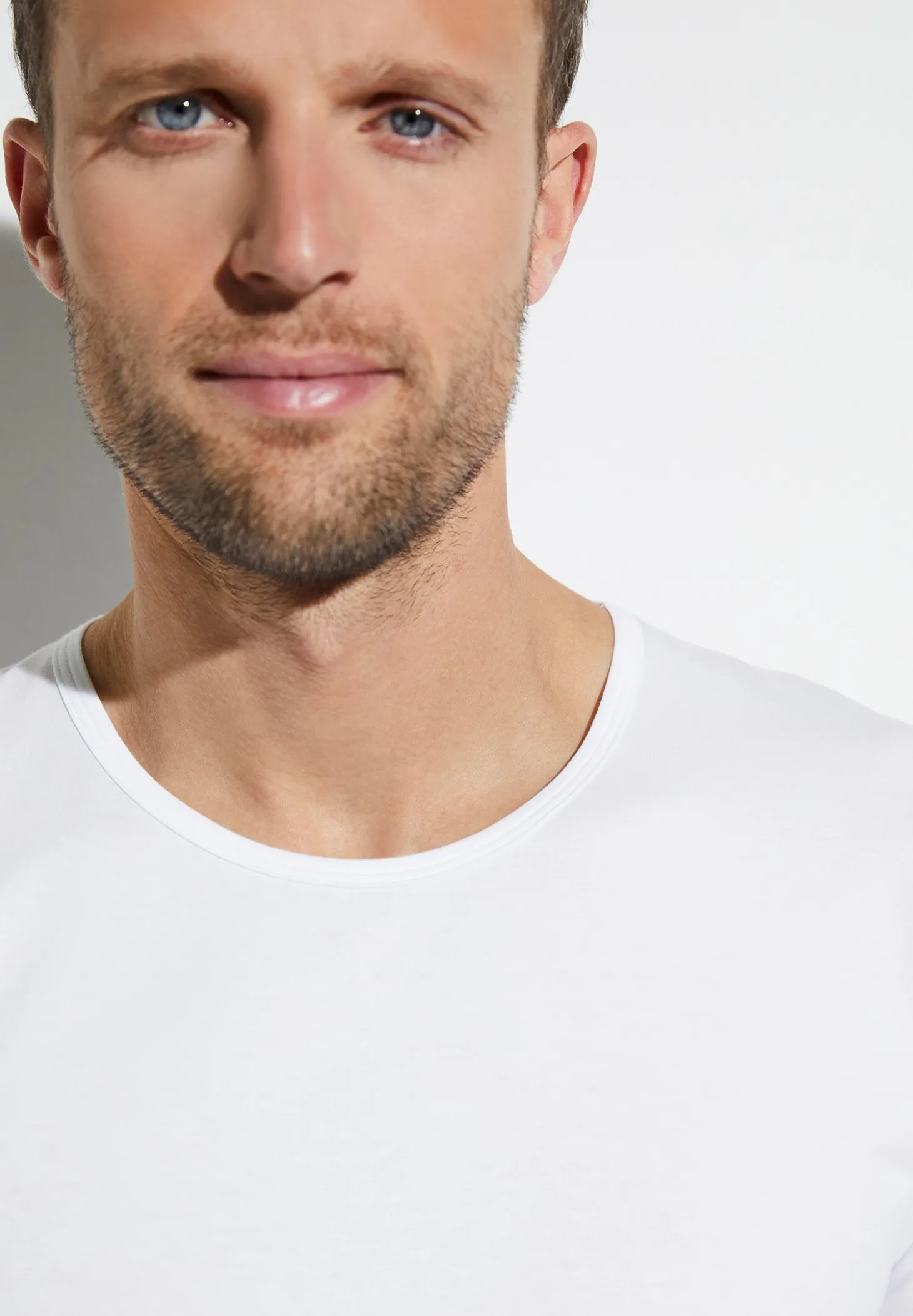 Homme Zimmerli Pure ComfortT-Shirt à manches courtes - white