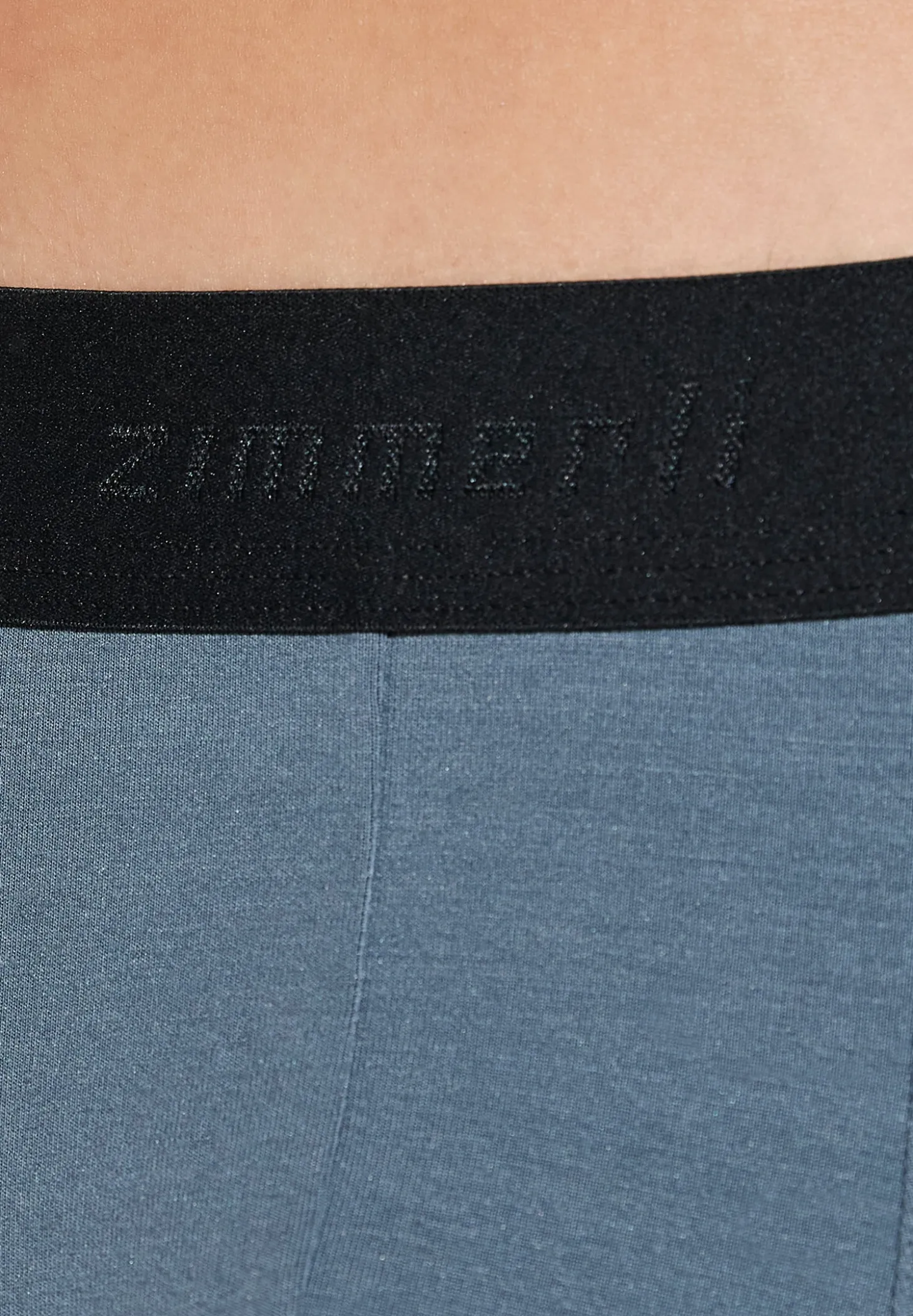 Homme Zimmerli PurenessBoxer - blue slate