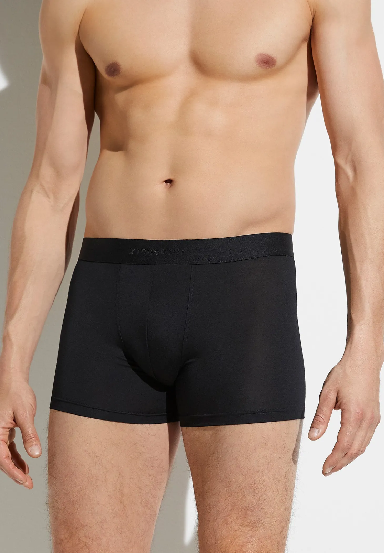 Homme Zimmerli PurenessBoxer Trunk - black