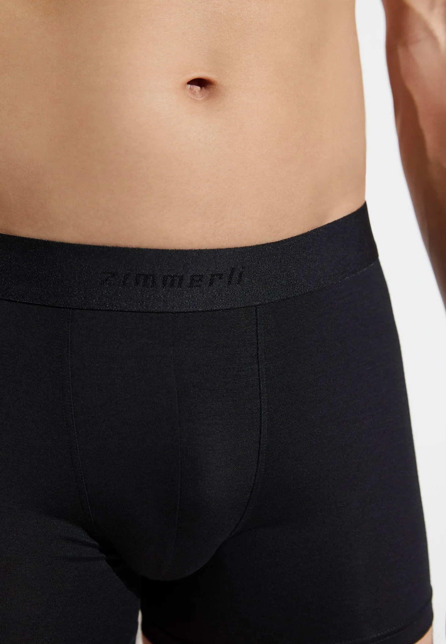 Homme Zimmerli PurenessBoxer Trunk - black