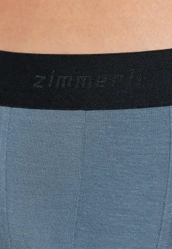 Homme Zimmerli PurenessBoxer Trunk - blue slate