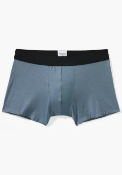 Homme Zimmerli PurenessBoxer Trunk - blue slate