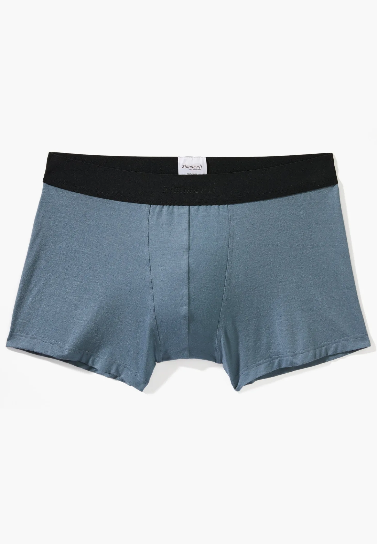 Homme Zimmerli PurenessBoxer Trunk - blue slate